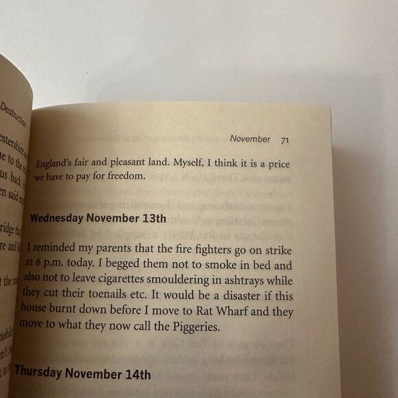 8 pc Complete Adrian Mole Series of Books by Sue Townsend / Paperback - Picture 4 of 12